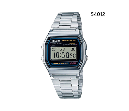 RELOJ CASIO METAL PLATEADO